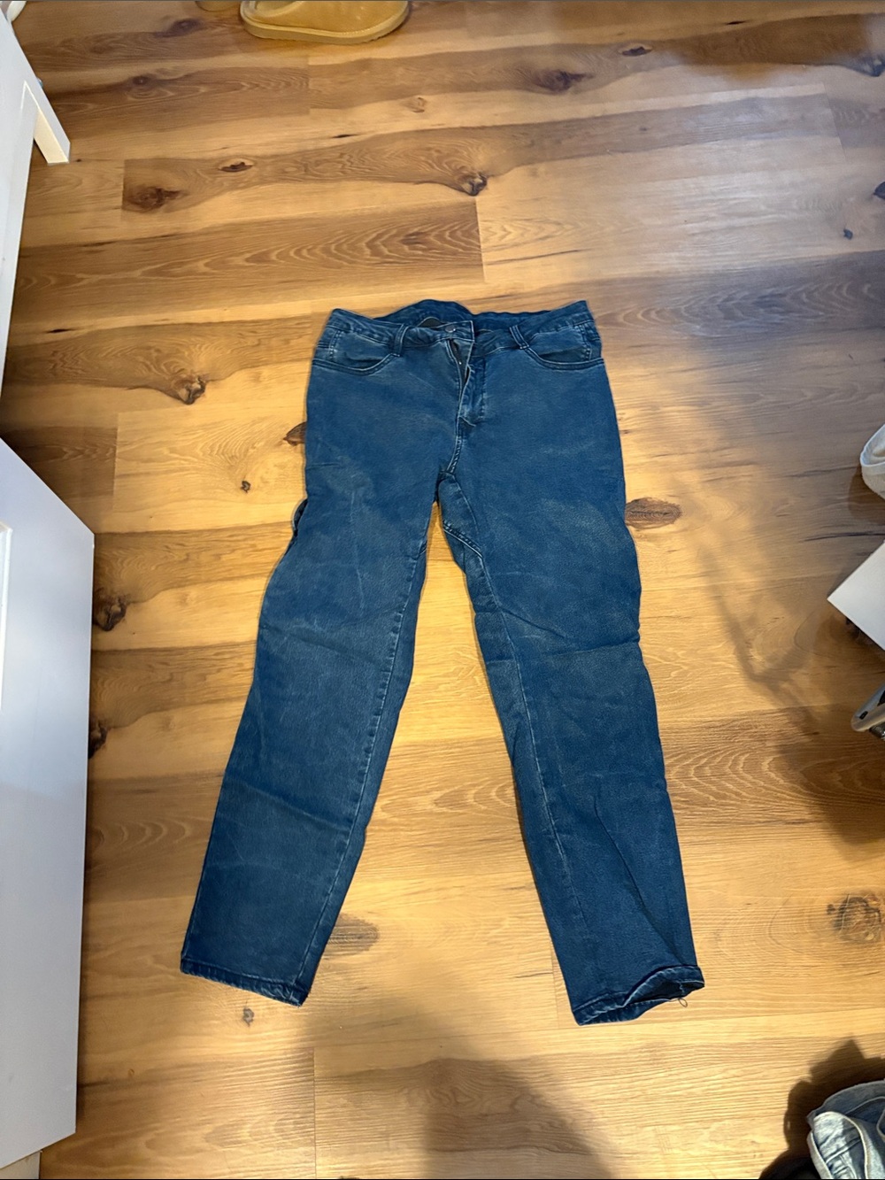 Men's Dark Blue Jeans - Classic Straight Fit